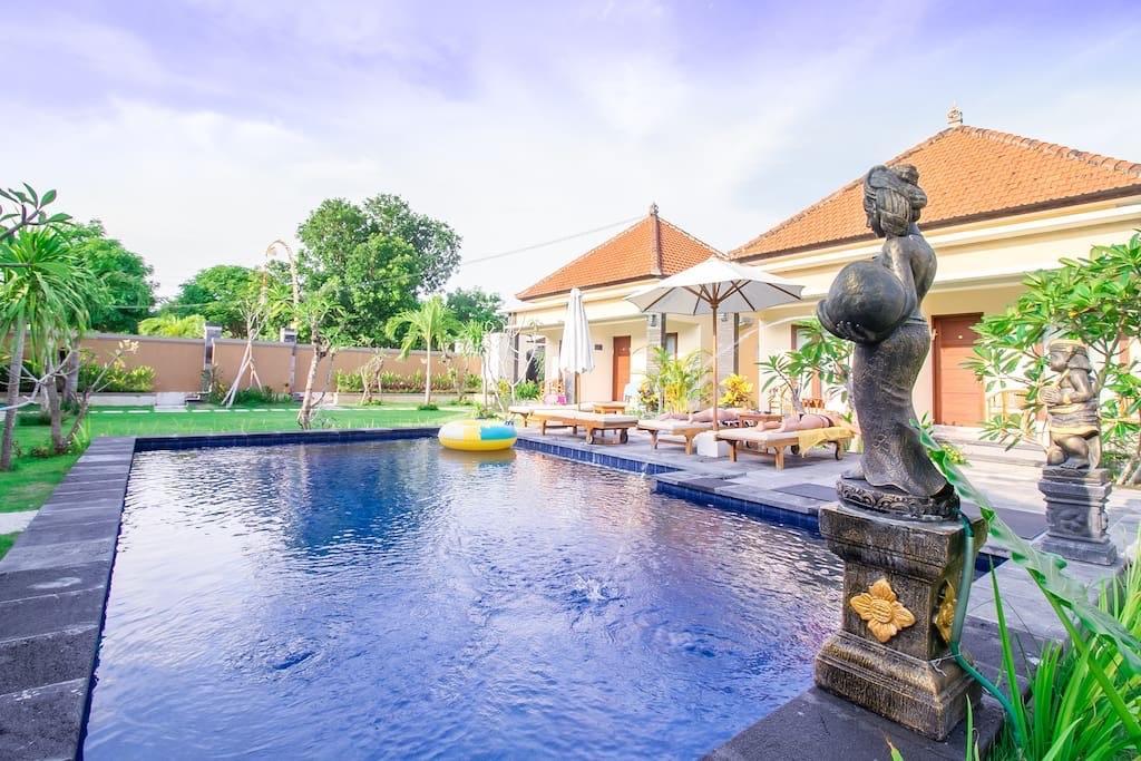 Kutuh Manak Guest House Uluwatu Екстериор снимка